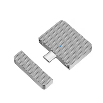 Very small USB3.2 Gen2x1 SSD enclosure USB-C NVM