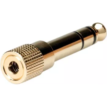 ROLINE GOLD Stereo Adapter 6,35 mm Plug - 3,5 mm Socket (11.09.4211)