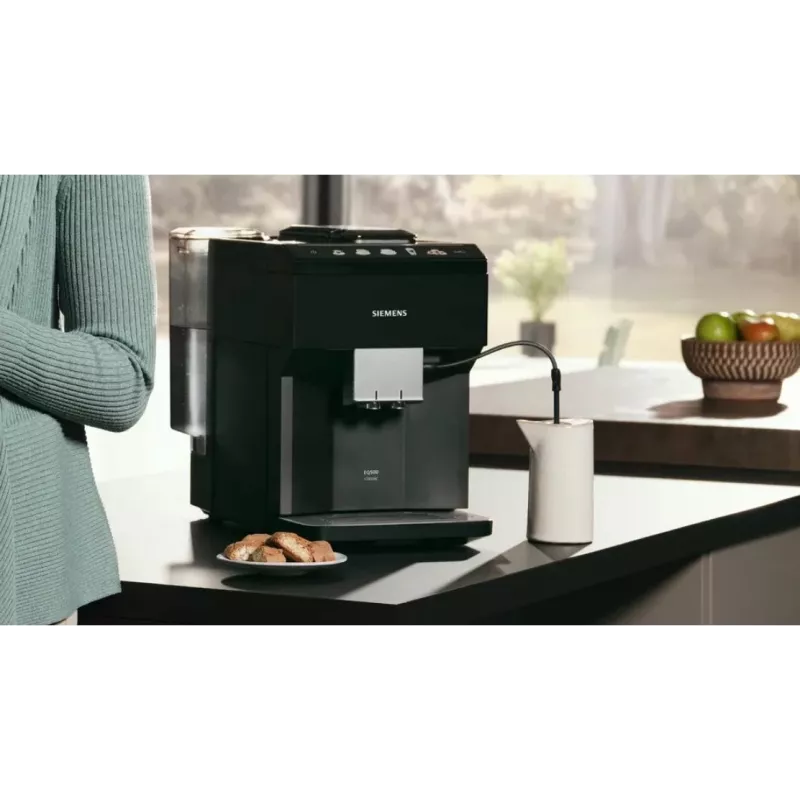 Espresso machine Siemens TP513R09 — fully automatic, 15 bar, 1.9 L water tank, built-in grinder