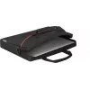 Briefcase DEFENDER Defender Lite for 39.6 cm (15.6 inch) laptops, polyester, black, 430×310×80 mm