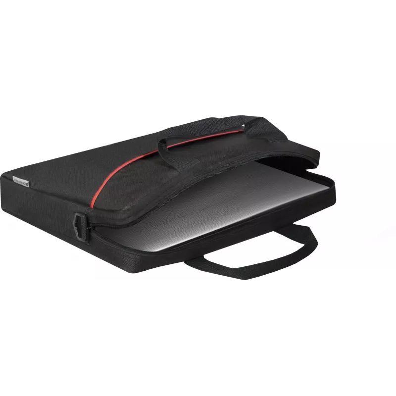 Briefcase DEFENDER Defender Lite for 39.6 cm (15.6 inch) laptops, polyester, black, 430×310×80 mm