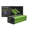 Car inverter Qoltec Monolith 1200 W Green 12 V