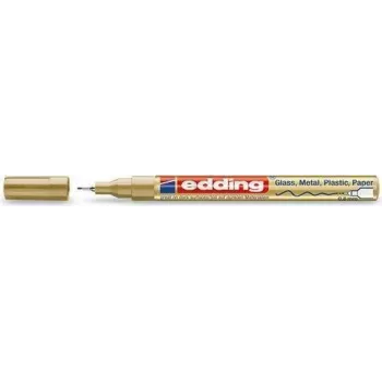 Marker pen Edding 780 Gold, Silver — metallic writing colours, tip 0.8 mm, 1 pcs