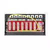 Patch panel DELOCK Mini Desktop RJ45 8-port Cat.6A shielded black for table, wall or DIN rail
