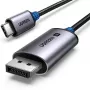 USB-C to DisplayPort cable UGREEN 1 m — USB-C (male) to DisplayPort (male), straight connectors, black