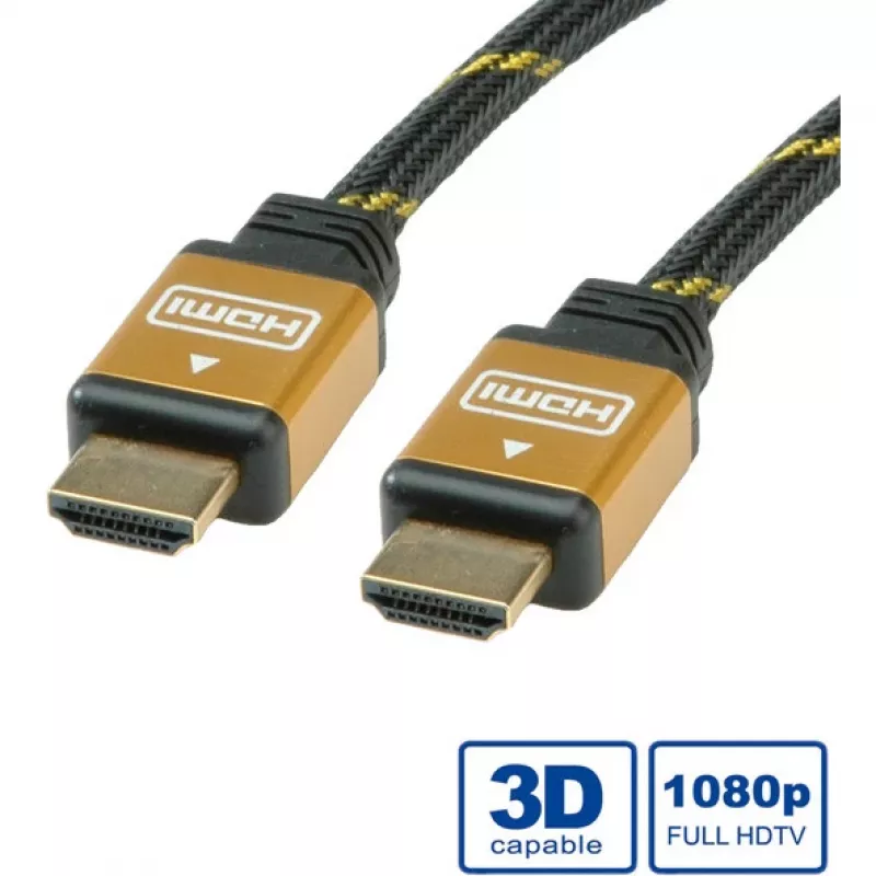 HDMI Cable ROLINE GOLD HDMI M - HDMI M 15 m