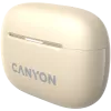 Canyon CNS-TWS10BG Headphones and Headset True Wireless Stereo (TWS) In-Ear calls/music/Sport/everyday use USB Type-C Bluetooth Beige (CNS-TWS10BG)