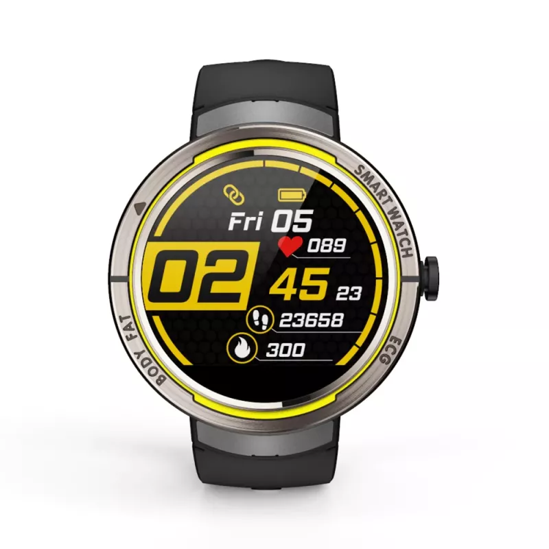 Smartwatch Kumi KU-KU5/BK 1.22 inches 180 mAh black