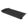 Lanberg AK-1014-B 19 inch Shelf 1U 483x220 mm, 25 kg, Black