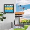 Digital Weather Station Bresser Optics 7003220 Black LCD Wi-Fi