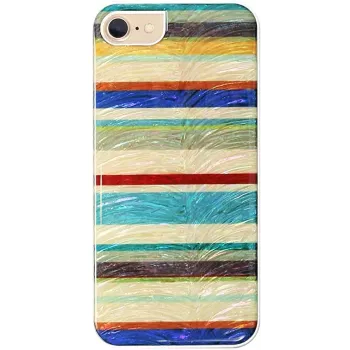 Protective case iKins for Apple iPhone 8/7, white, slim form-fit
