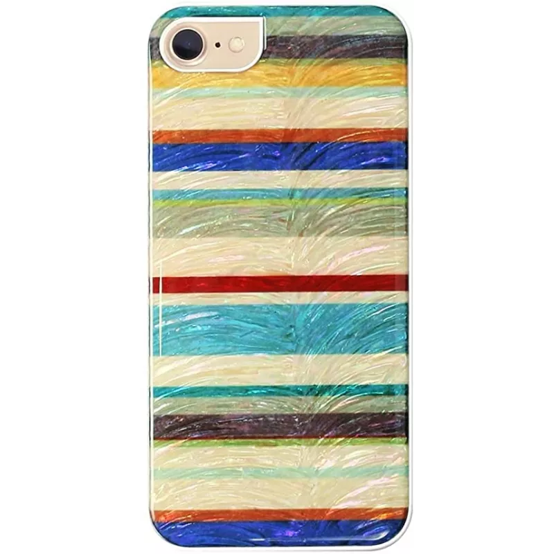 Protective case iKins for Apple iPhone 8/7, white, slim form-fit