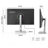 JAPANNEXT JN-I270FHD200F-HSP computer monitor 68.6 cm (27 inch) 1920 x 1080 pixels Full HD LED Silver