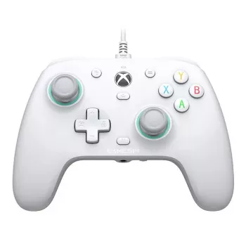 Wired USB Gamepad GameSir G7 SE White for Xbox One, Xbox Series X/S USB‑C 3 m cable D-pad Microphone mute Mode button