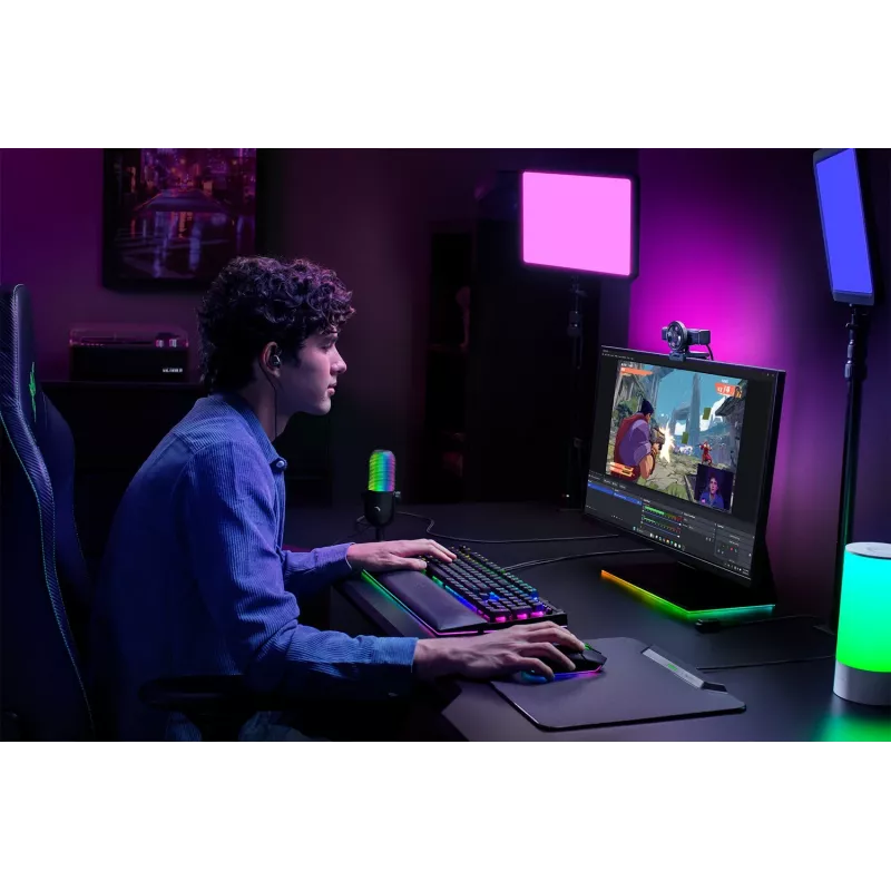 Razer | Webcam | Kiyo V2 | MJPEG up to 4K 30 FPS, 1080p 60 FPS, YUY2 up to 4K 15 FPS, 1080p 60 FPS, NV12 up to 4K 20 FPS, 1080p 60 FPS
