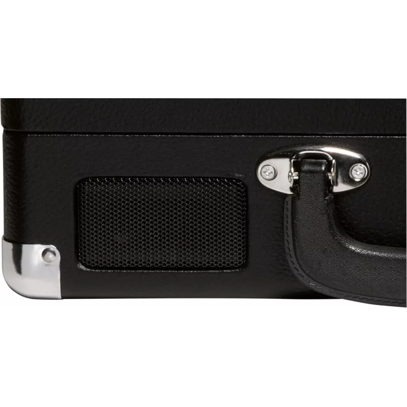 Denver VPL-120BLACK belt-drive USB turntable with built-in speakers