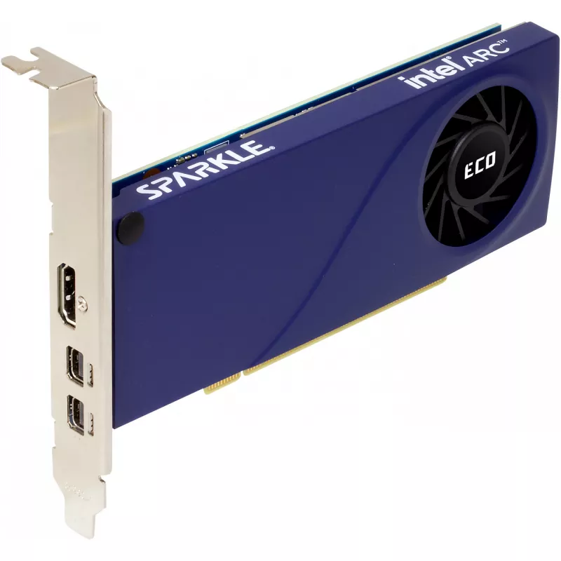 Graphics card Sparkle Intel Arc A310 ECO 4 GB GDDR6, PCIe 4.0 x8, 1000 MHz, 64-bit bus, 4K@60Hz