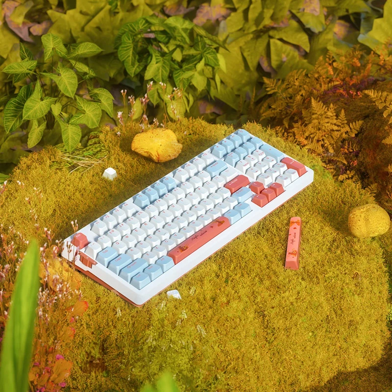 VGN V98 Pro Gaming Keyboard, Box Autumn - Maple Sugar Limited Edition (US)