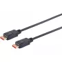DisplayPort cable S/CONN 10-76015 0.5 m Black