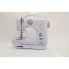 Semi-automatic sewing machine Łucznik Mini — Electric, 3 stitch patterns, 4-step buttonhole, free arm