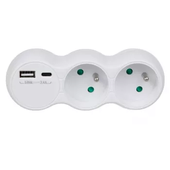 MACLEAN WiFi remote controlled socket GB720 F — type F, max 3680W, timer, Android/iOS/Alexa/Google Home, energy consumption monitoring