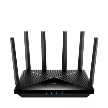Wireless router Cudy BE6500 Gigabit Dual Band Wi‑Fi 7 (802.11be), 2.4/5 GHz, 4x Gigabit LAN, ARM quad‑core 2 GHz