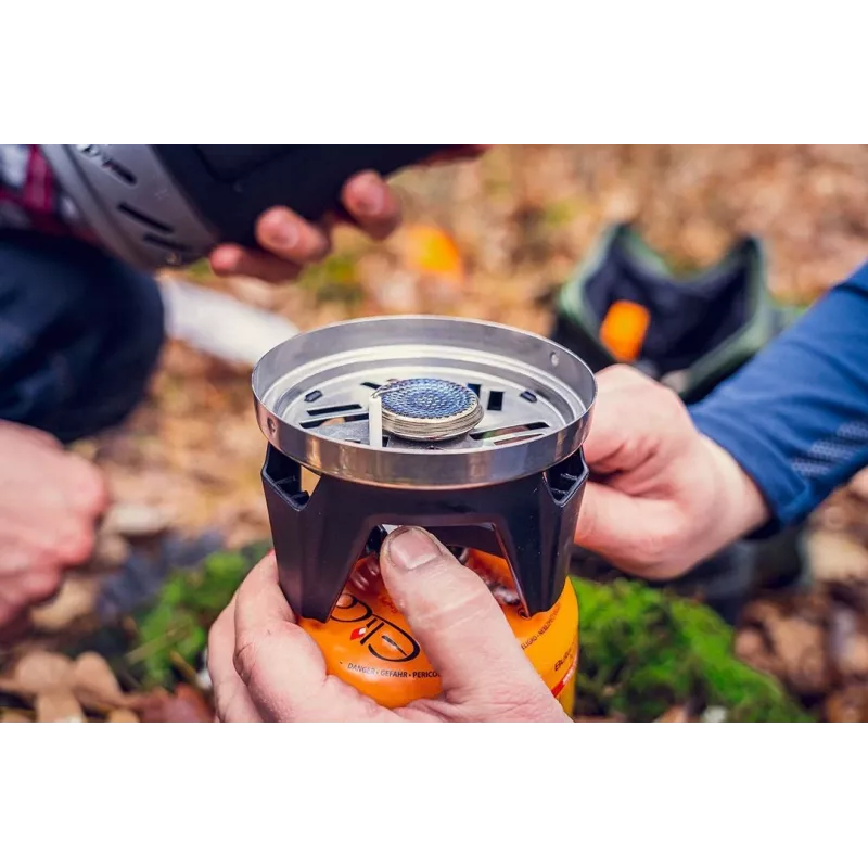 Camping stove pot + burner