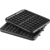 Tefal WM756D waffle iron 2 waffle(s) 1200 W Black, Stainless steel