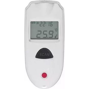 VOLTCRAFT IR 110-1S Handthermometer Black - White F,°C -33 - 110 °C Built-In Display (IR 110-1S)