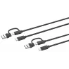 USB 3.2 Gen 1 (3.1 Gen 1) cable Speedlink SL-460101-BK, 3 m, USB A/USB C to USB C, black
