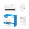Network switch Cudy GS105U — Unmanaged 5-port Gigabit Ethernet (10/100/1000), white, 5 V