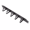 Cable management panel Extralink 6001 — steel housing, black