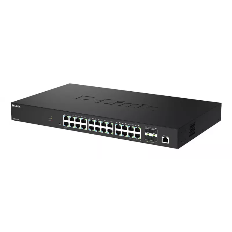 D-Link 28-Port 2.5G Multi-Gigabit Smart Managed Switch with 4 x 10G SFP+ Ports
