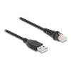 DeLOCK RJ50 to USB 2.0 Type-A Barcode Scanner Cable 2 m