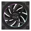Case fan DeepCool FL12 120 mm, PWM, 500–2150 RPM, 55 CFM, 2.82 mmH2O, FDB, multi-LED, black