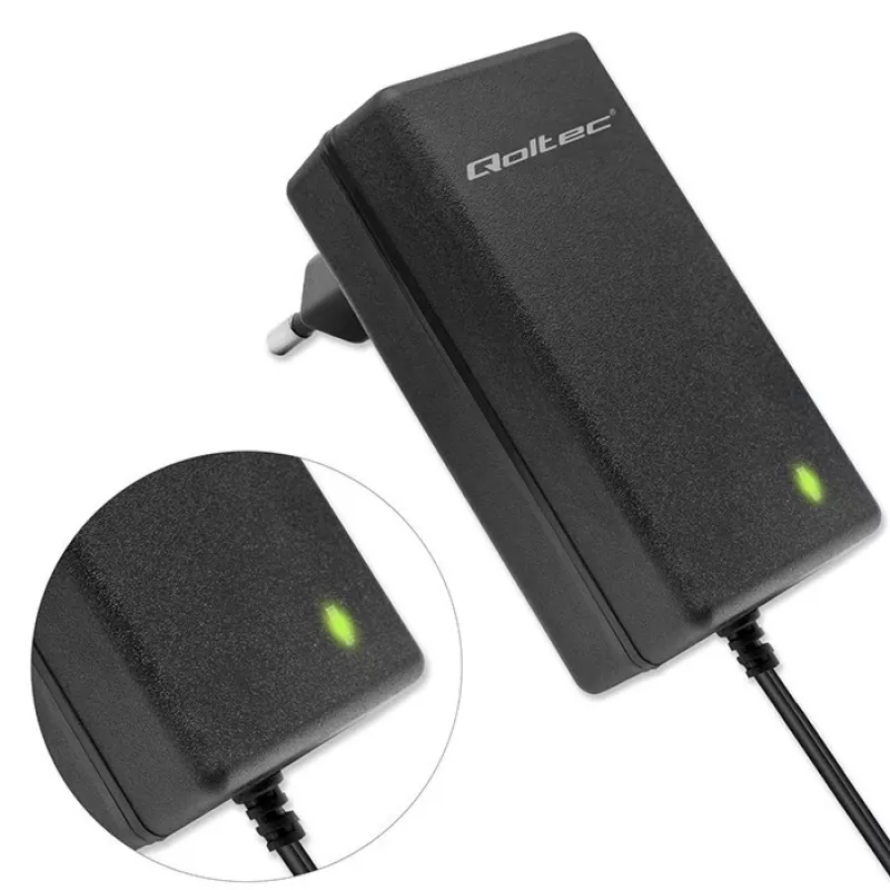 Battery Charger QOLTEC 52423 for AGM/GEL/STD batteries 6V/12V 1.5A