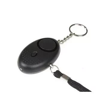 Personal alarm GUARD YC-003-BL — 120 dB, LED flashlight, LR41 batteries, portable safety device