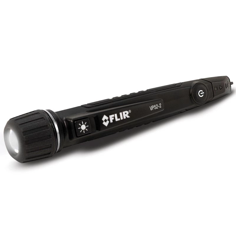 FLIR VP52-2 non-contact voltage tester CAT IV 1000 V LED, vibration, acoustic Pocket Black