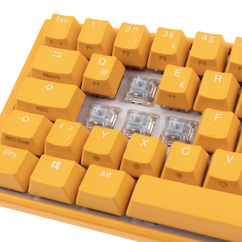 Ducky One 3 SF Yellow Keyboard Gaming USB Mechanical RGB LED
