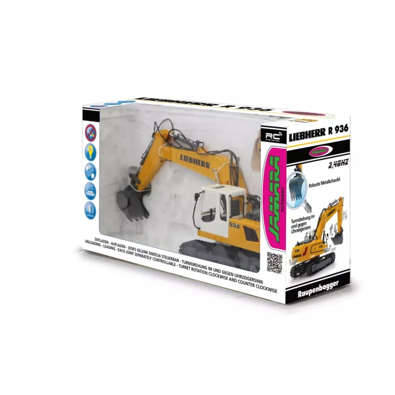 JAMARA Liebherr R936, Excavator, 1:20, 8 Years, 1,22 kg