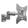 Wall mount MACLEAN MC-503A S for 23 inch–42 inch screens, tilt ±20°, VESA 75×75–200×200, 30 kg, silver