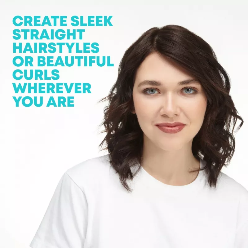 Hair straightener Revamp ST-1750-EU2 cordless compact ceramic, compact cordless ceramic plates