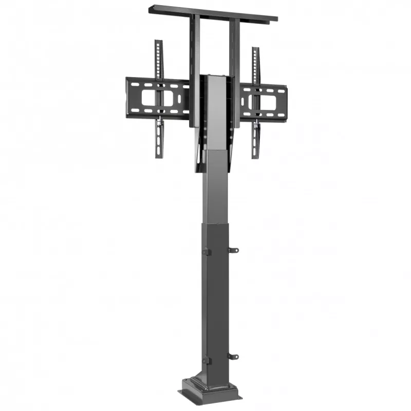 Maclean MC-866 electric TV lift for 37-65 inch (94-165.1 cm), remote control, VESA up to 600×400, max 50 kg, black