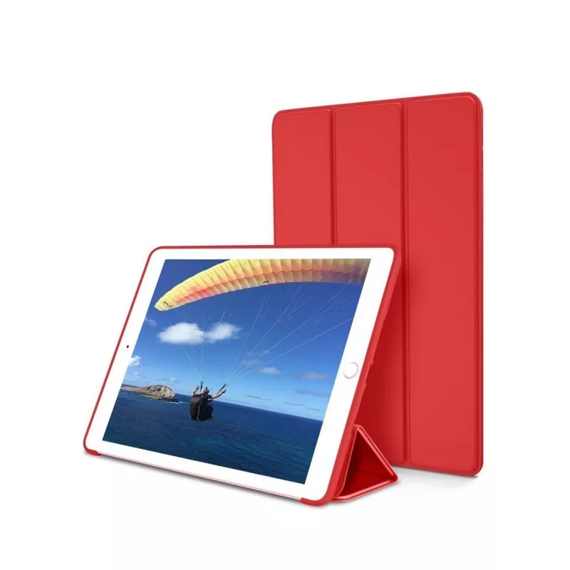 Tablet leather case Devia for iPad Air 2019 / iPad Pro 10.5 with Pencil slot, Red