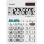 Desktop calculator Sharp EL-310W — 8-digit display, solar and battery power