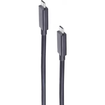 USB Cable USB4 Gen 3x2 ShiverPeaks BS13-65155 1.5m Black