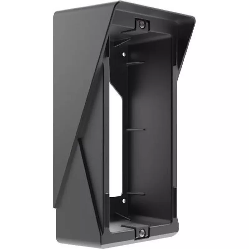 Mounting box 2N 9158002 for intercoms, black/grey, 72×93×186 mm