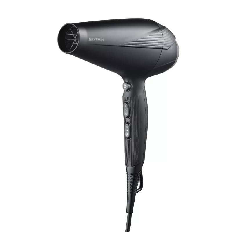 Severin HT 0167 Hair Dryer, 2300 W, Black/Silver