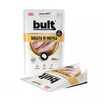 Wet dog food BULT Rich in Turkey 100 g — complete canned meal for adult dogs, 78% moisture, 11% protein
