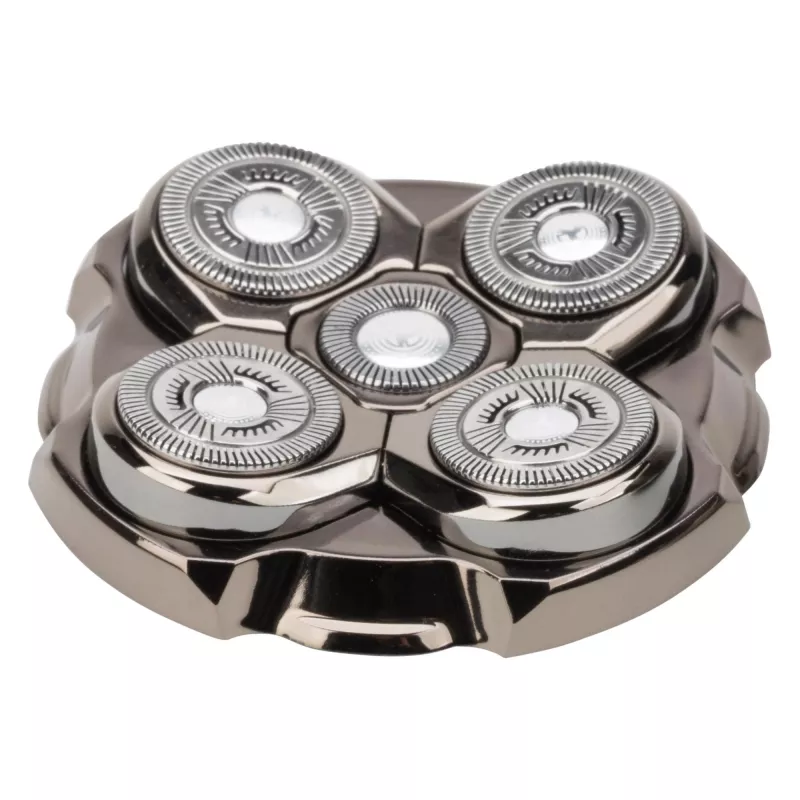 Men's rotation shaver Jata JBMA1444 — 5 rotary heads, Li-Ion 1200 mAh, wet & dry, chrome